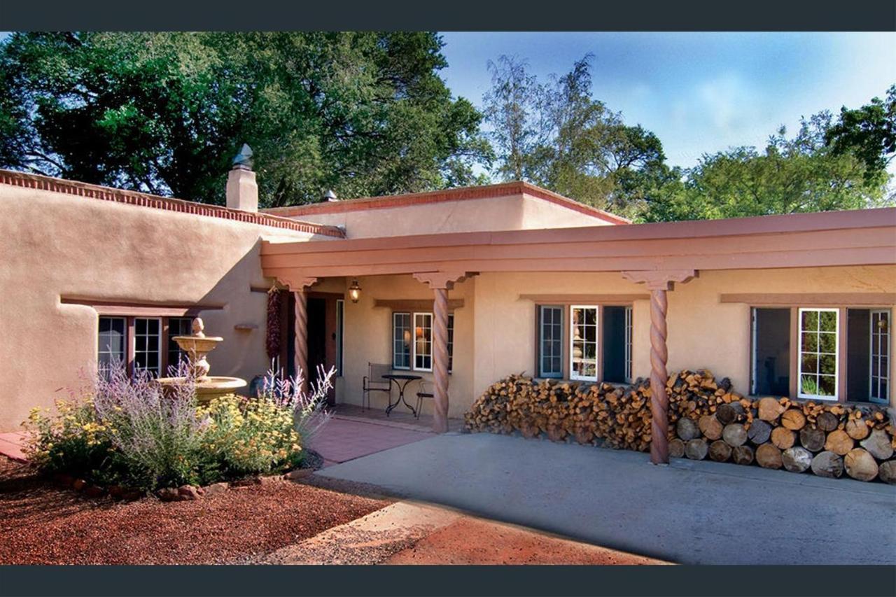 Garcia Street Adobe Villa Santa Fe Exterior photo